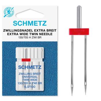 Schmetz Maschinen Zwillingsnadel Universal 6,0/100  